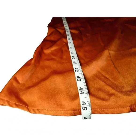 Womens Satin Drape Cowl Neck Sleeveless Strappy Cami Split Slit Party Midi Dress - Picture 16 of 16